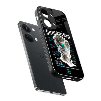 humanism not here back phone cover | glass case for oneplus nord 3