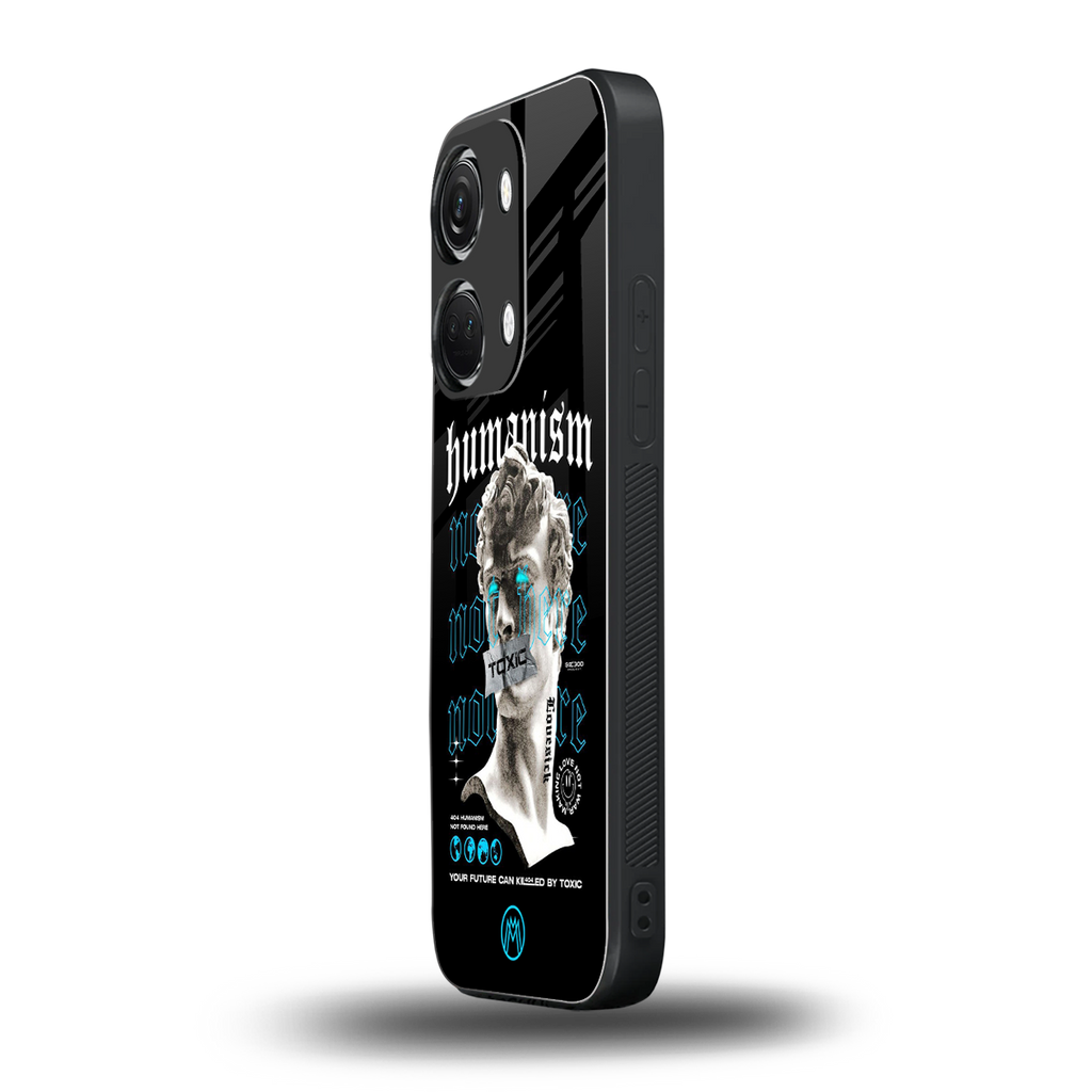 humanism not here back phone cover | glass case for oneplus nord 3