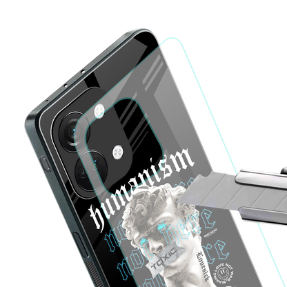 humanism not here back phone cover | glass case for oneplus nord 3