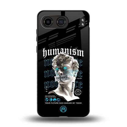 humanism not here back phone cover | glass case for oneplus nord 4