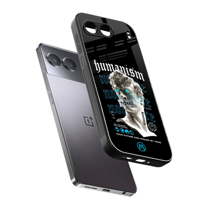 humanism not here back phone cover | glass case for oneplus nord 4