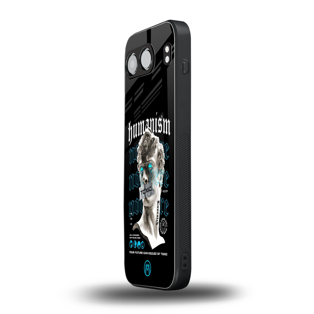 humanism not here back phone cover | glass case for oneplus nord 4