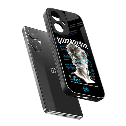 humanism not here back phone cover | glass case for oneplus nord ce 3