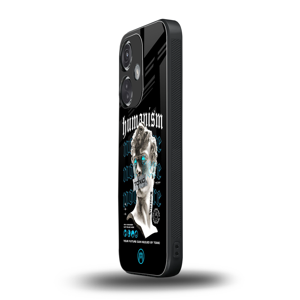 humanism not here back phone cover | glass case for oneplus nord ce 3
