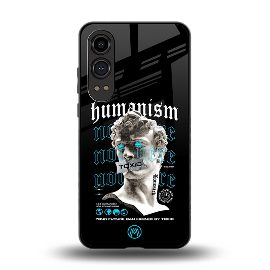 humanism not here back phone cover | glass case for oneplus nord ce 4 lite