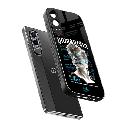 humanism not here back phone cover | glass case for oneplus nord ce 4 lite