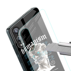humanism not here back phone cover | glass case for oneplus nord ce 4 lite