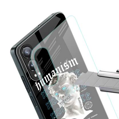humanism not here back phone cover | glass case for oneplus nord ce 4 lite
