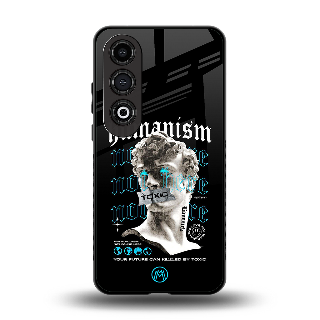 humanism not here back phone cover | glass case for oneplus nord ce 4