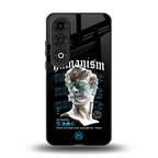 humanism not here back phone cover | glass case for oneplus nord ce 4