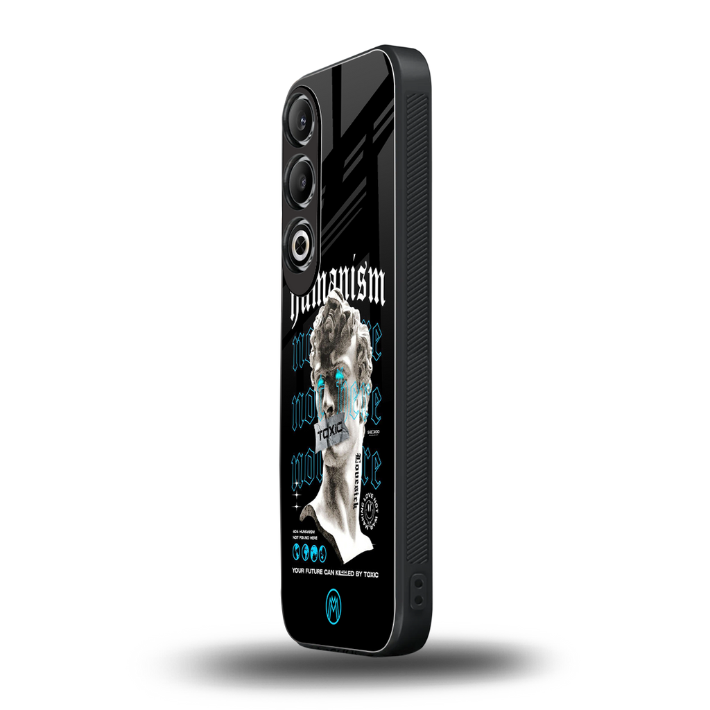 humanism not here back phone cover | glass case for oneplus nord ce 4