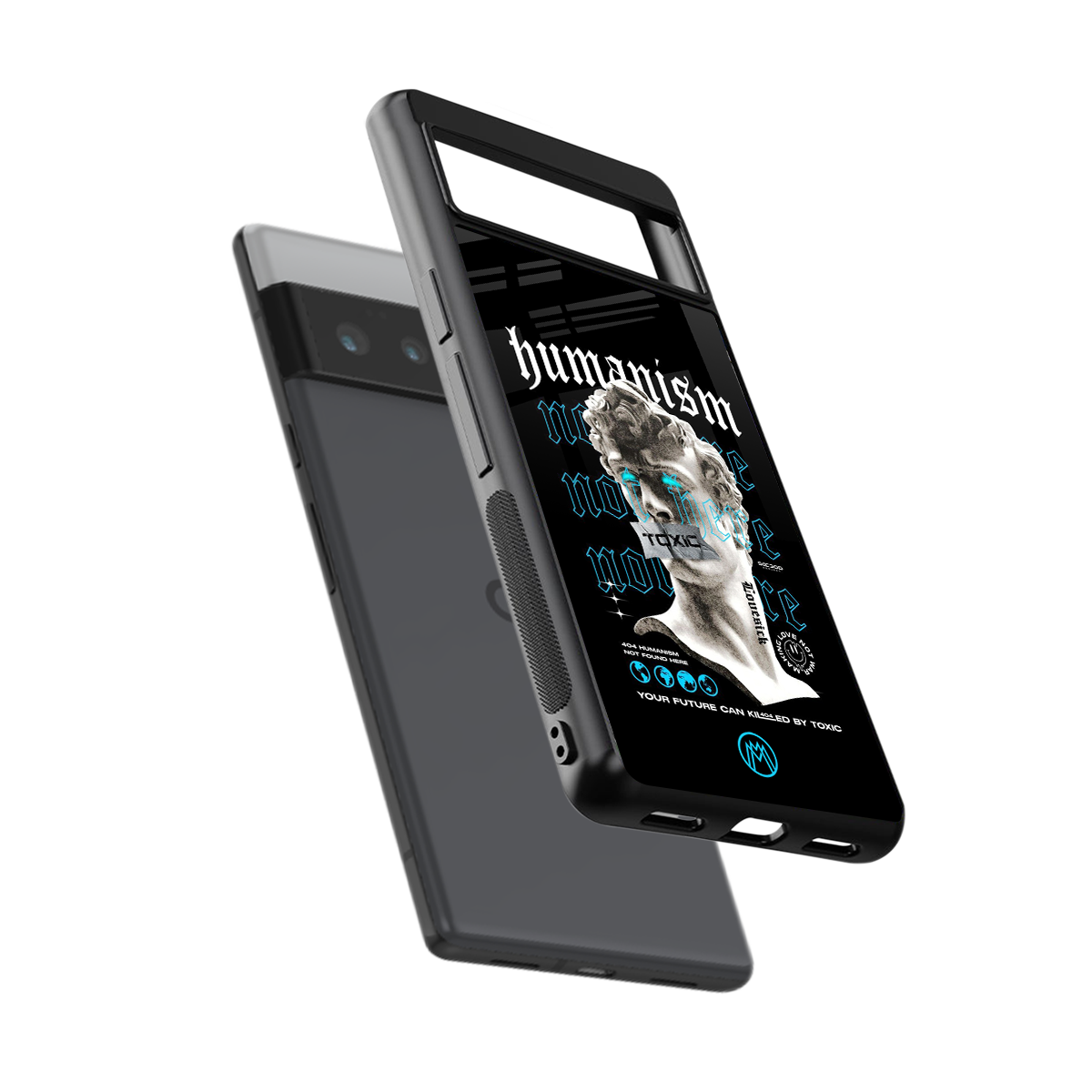 humanism not here back phone cover | glass case for google pixel 6 pro