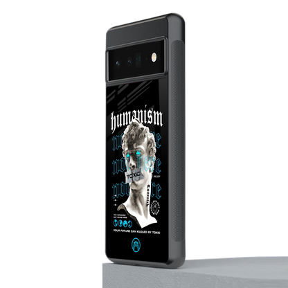 humanism not here back phone cover | glass case for google pixel 6 pro