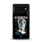 humanism not here back phone cover | glass case for google pixel 6