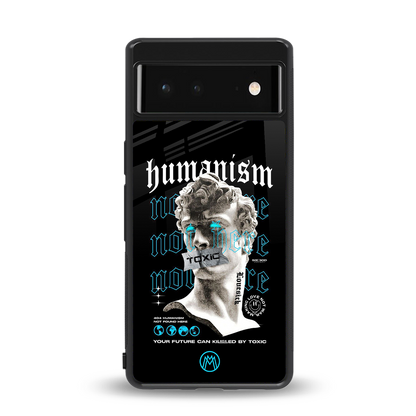 humanism not here back phone cover | glass case for Google Pixel 6A