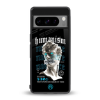 humanism not here back phone cover | glass case for google pixel 8 pro