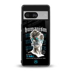 humanism not here back phone cover | glass case for Google Pixel 8