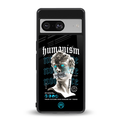 humanism not here back phone cover | glass case for Google Pixel 8