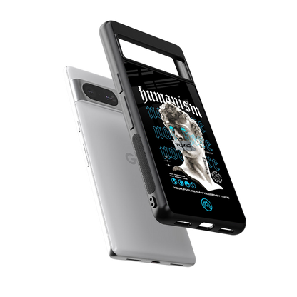 humanism not here back phone cover | glass case for Google Pixel 8