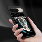 humanism not here back phone cover | glass case for google pixel 9
