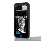 humanism not here back phone cover | glass case for google pixel 9