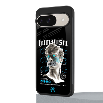 humanism not here back phone cover | glass case for google pixel 9