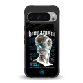 humanism not here back phone cover | glass case for google pixel 9 pro