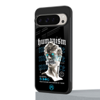 humanism not here back phone cover | glass case for google pixel 9 pro