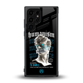 humanism not here back phone cover | glass case for samsung galaxy s23 ultra