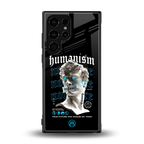 humanism not here back phone cover | glass case for samsung galaxy s23 ultra