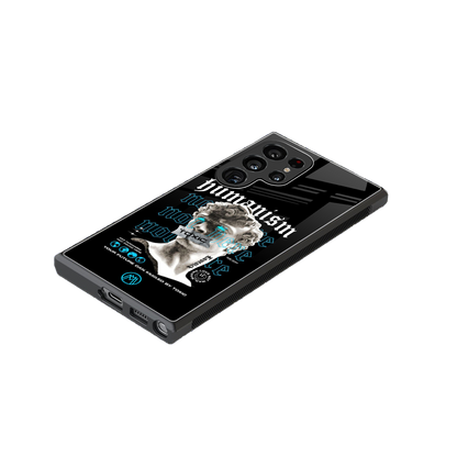 humanism not here back phone cover | glass case for samsung galaxy s23 ultra