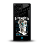 humanism not here back phone cover | glass case for samsung galaxy s25 ultra