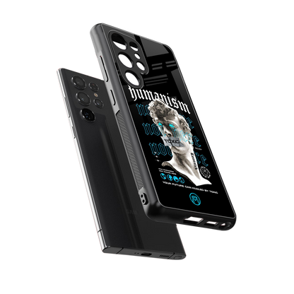 humanism not here back phone cover | glass case for samsung galaxy s25 ultra
