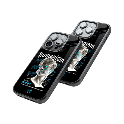 Protective Glass Back Phone Case Compatible with iPhone, Samsung, OnePlus, Pixel & More