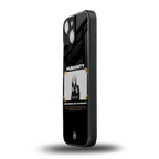 humans but no humanity back phone cover | glass case for iphone 13 mini