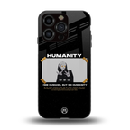 humans but no humanity back phone cover | glass case for iphone 13 pro
