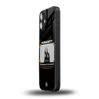 humans but no humanity back phone cover | glass case for iphone 16 plus