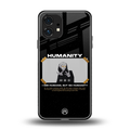 humans but no humanity back phone cover | glass case for nothing phone 1