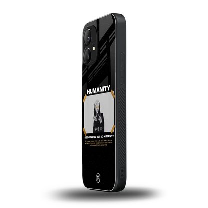humans but no humanity back phone cover | glass case for nothing phone 1