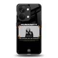 humans but no humanity back phone cover | glass case for oneplus nord 3