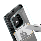 humans but no humanity back phone cover | glass case for oneplus nord 3