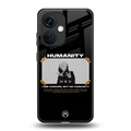 humans but no humanity back phone cover | glass case for oneplus nord ce 3