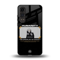 humans but no humanity back phone cover | glass case for oneplus nord ce 4 lite