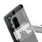 humans but no humanity back phone cover | glass case for oneplus nord ce 4 lite