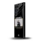 humans but no humanity back phone cover | glass case for samsung galaxy s23 ultra