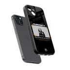 humans but no humanity back phone cover | glass case for iphone 15