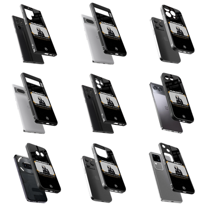 Durable Glass Back Mobile Case for iPhone, Samsung, OnePlus, Google Pixel, Redmi, Vivo, Oppo