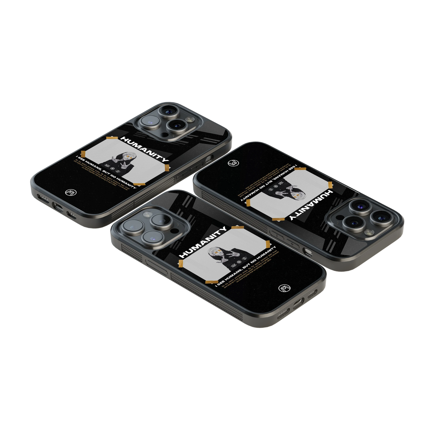 Luxury Glass Back Mobile Cover for iPhone, Samsung Galaxy, OnePlus, Pixel, Redmi & More