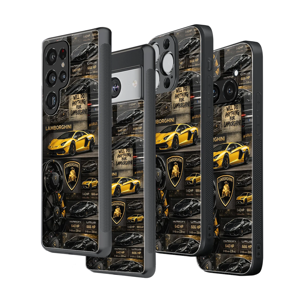 Stylish Glass Back Case for All Smartphones iPhone, Samsung, OnePlus, Pixel, Redmi, Oppo, Vivo, Motorola