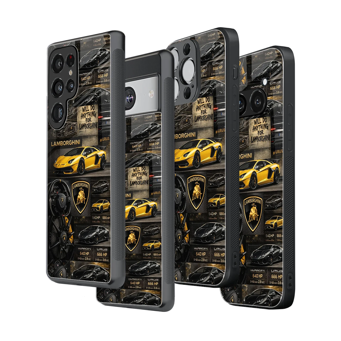 Stylish Glass Back Case for All Smartphones iPhone, Samsung, OnePlus, Pixel, Redmi, Oppo, Vivo, Motorola